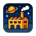 icon_space_factory_rounded icon preview