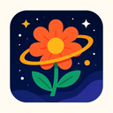 icon_space_flower_abstract icon preview