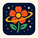 icon_space_flower_bold icon preview