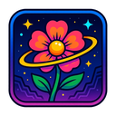 icon_space_flower_cyberpunk icon preview