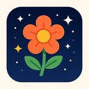 icon_space_flower_filled icon preview