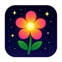 icon_space_flower_glow_effect icon preview