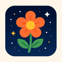 icon_space_flower_iconic icon preview