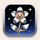 icon_space_flower_metallic icon preview