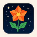 icon_space_flower_origami icon preview