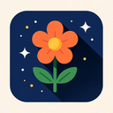 icon_space_flower_shadow_effect icon preview