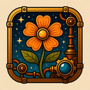 icon_space_flower_steampunk icon preview