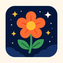 icon_space_flower_vector icon preview