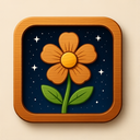 icon_space_flower_wooden icon preview
