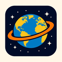 icon_space_globe_bold icon preview