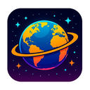 icon_space_globe_cyberpunk icon preview