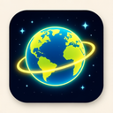 icon_space_globe_glow_effect icon preview