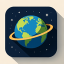 icon_space_globe_shadow_effect icon preview