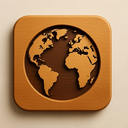 icon_space_globe_wooden icon preview