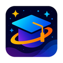 icon_space_graduation_cap_abstract icon preview