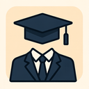 icon_space_graduation_cap_formal icon preview