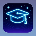 icon_space_graduation_cap_futuristic icon preview