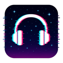 icon_space_headphones_digital_glitch icon preview