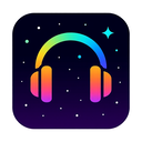 icon_space_headphones_gradient icon preview