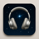 icon_space_headphones_metallic icon preview