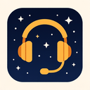 icon_space_headphones_rounded icon preview