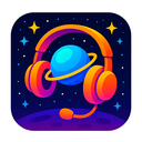 icon_space_headphones_vibrant_colors icon preview