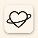 icon_space_heart_minimalist icon preview