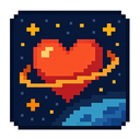 icon_space_heart_pixel_art icon preview