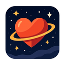 icon_space_heart_sharp_edges icon preview