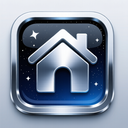 icon_space_house_metallic icon preview