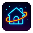 icon_space_house_neon icon preview