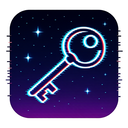 icon_space_key_digital_glitch icon preview