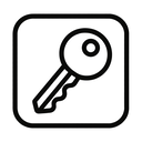 icon_space_key_monochrome icon preview