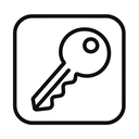 icon_space_key_outline icon preview