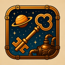 icon_space_key_steampunk icon preview
