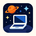 icon_space_laptop_geometric icon preview