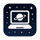 icon_space_laptop_sharp_edges icon preview