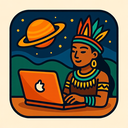 icon_space_laptop_tribal icon preview