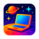 icon_space_laptop_vibrant_colors icon preview