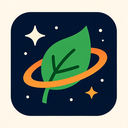 icon_space_leaf_asymmetrical icon preview