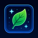 icon_space_leaf_futuristic icon preview