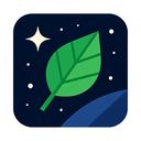 icon_space_leaf_geometric icon preview