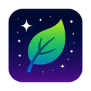 icon_space_leaf_gradient icon preview