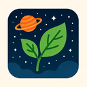 icon_space_leaf_organic icon preview