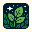 icon_space_leaf_organic_pattern icon preview
