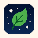 icon_space_leaf_rounded icon preview