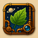 icon_space_leaf_steampunk icon preview