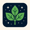 icon_space_leaf_symmetrical icon preview