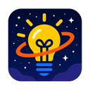 icon_space_light_bulb_abstract icon preview