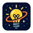 icon_space_light_bulb_asymmetrical icon preview